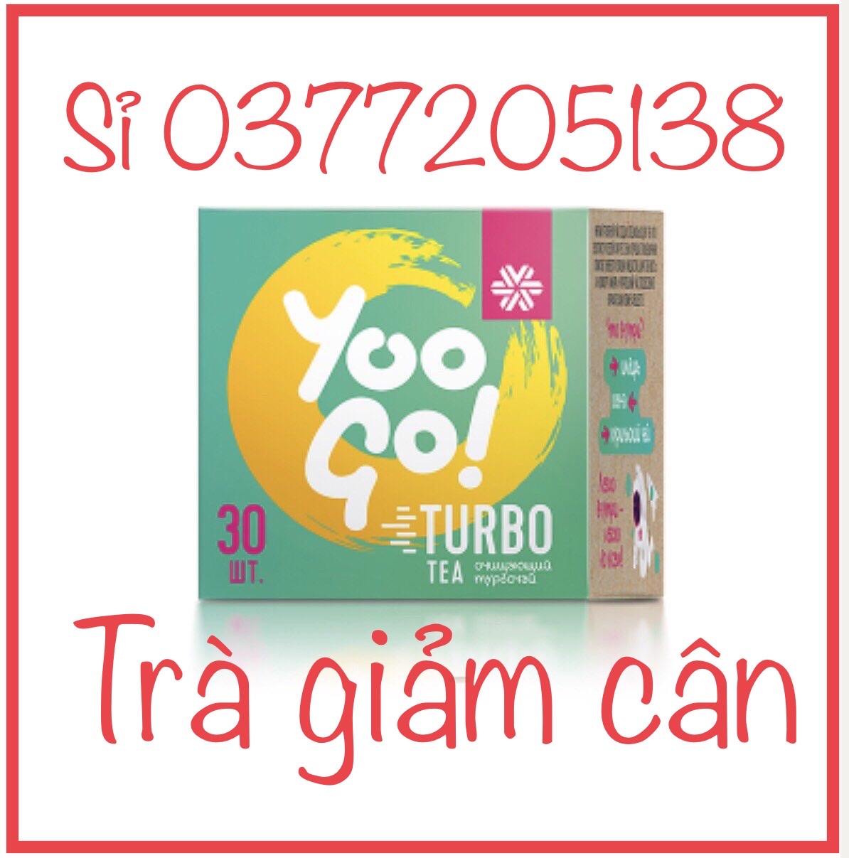 Trà thảo mộc YOO GO Turbo tea