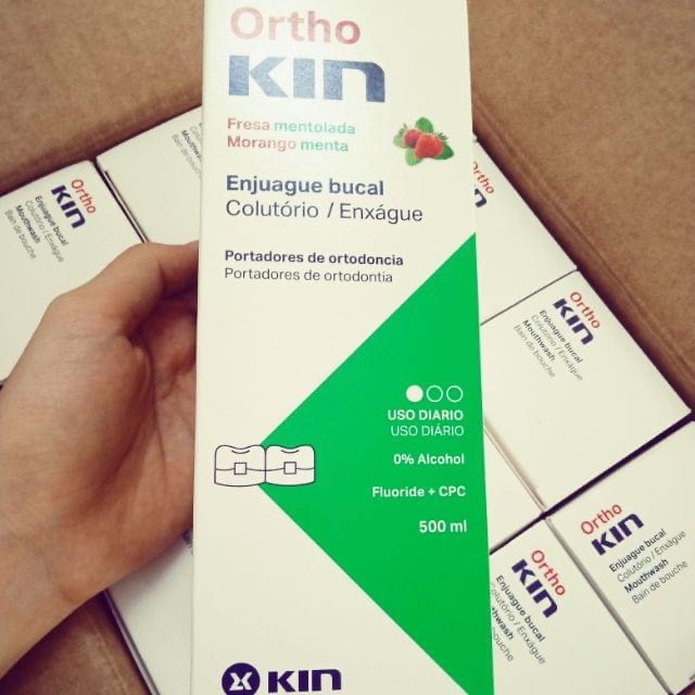 Nước súc miệng cho răng niềng Ortho Kin 500ml