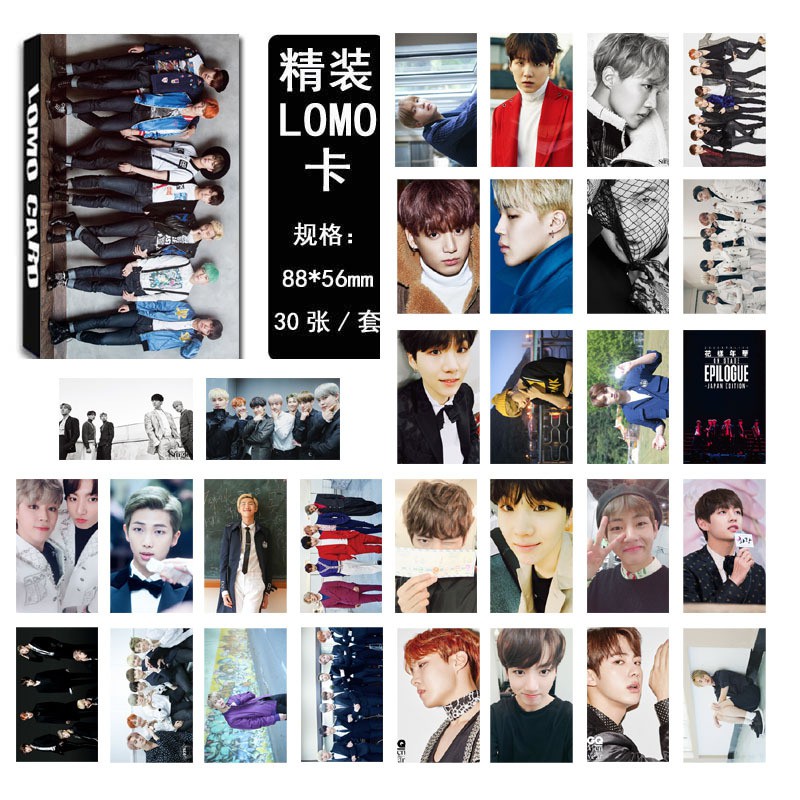 Lomo ảnh nhóm nhạc BTS