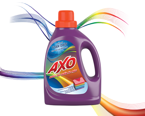 Nước tẩy quần áo màu AXO 800ML