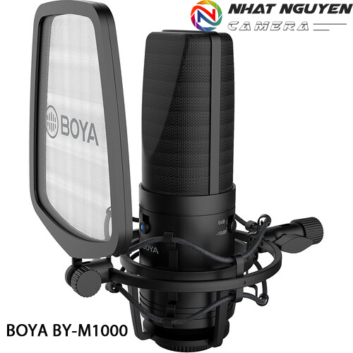Boya by-m1000 - micro studio boya m1000 có màng ngăn lớn - bảo hành 12 tháng