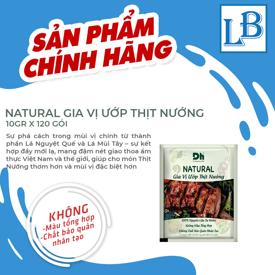Natural Gia vị Ướp thịt nướng Dh Foods