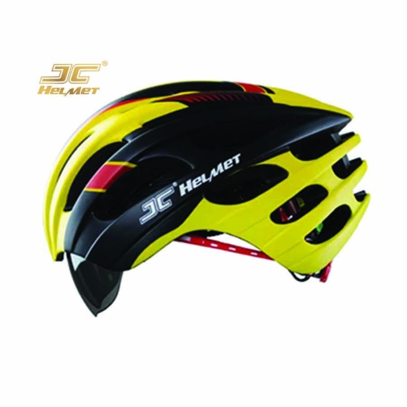 □❈  Mũ bảo hiểm xe đạp JC25 có kính siêu nhẹ chính hãng