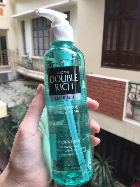 [HCM]GEL GIỮ NẾP TÓC CỰC MẠNH CHO TÓC UỐN DOUBLE RICH 250ML