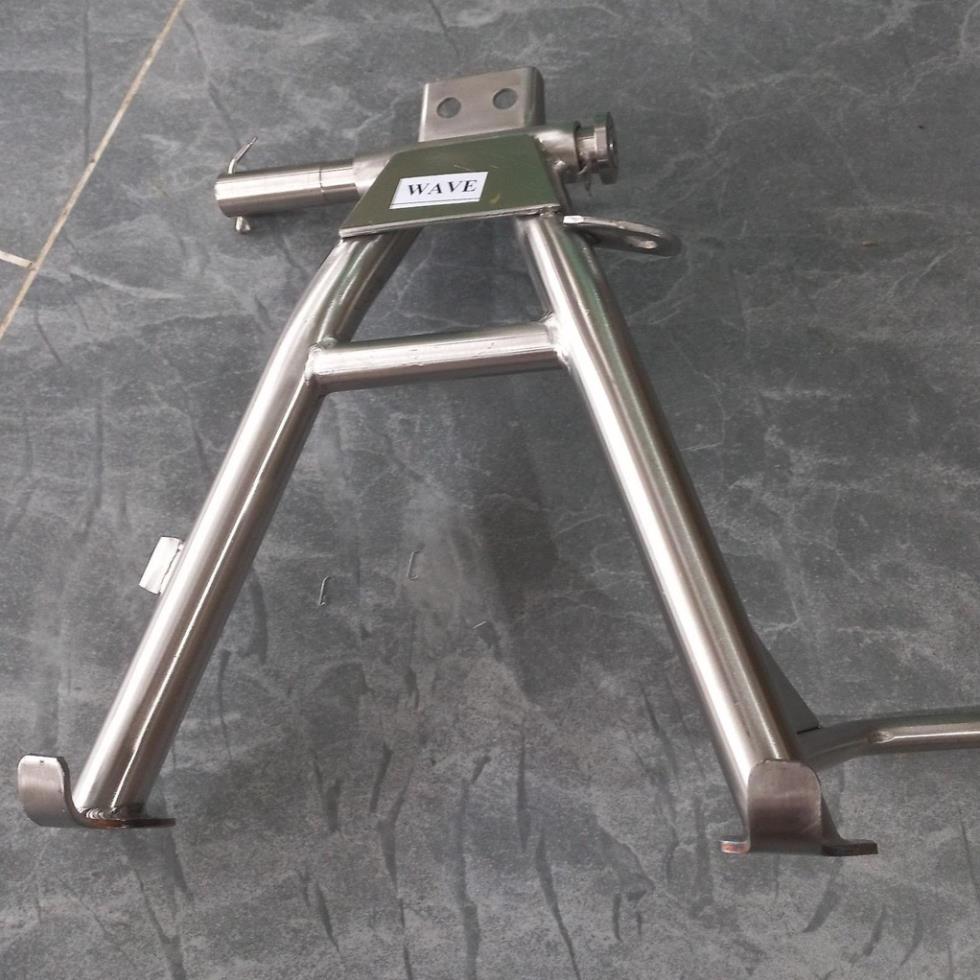 Chân chống đứng inox wave nhỏ có cốt inox