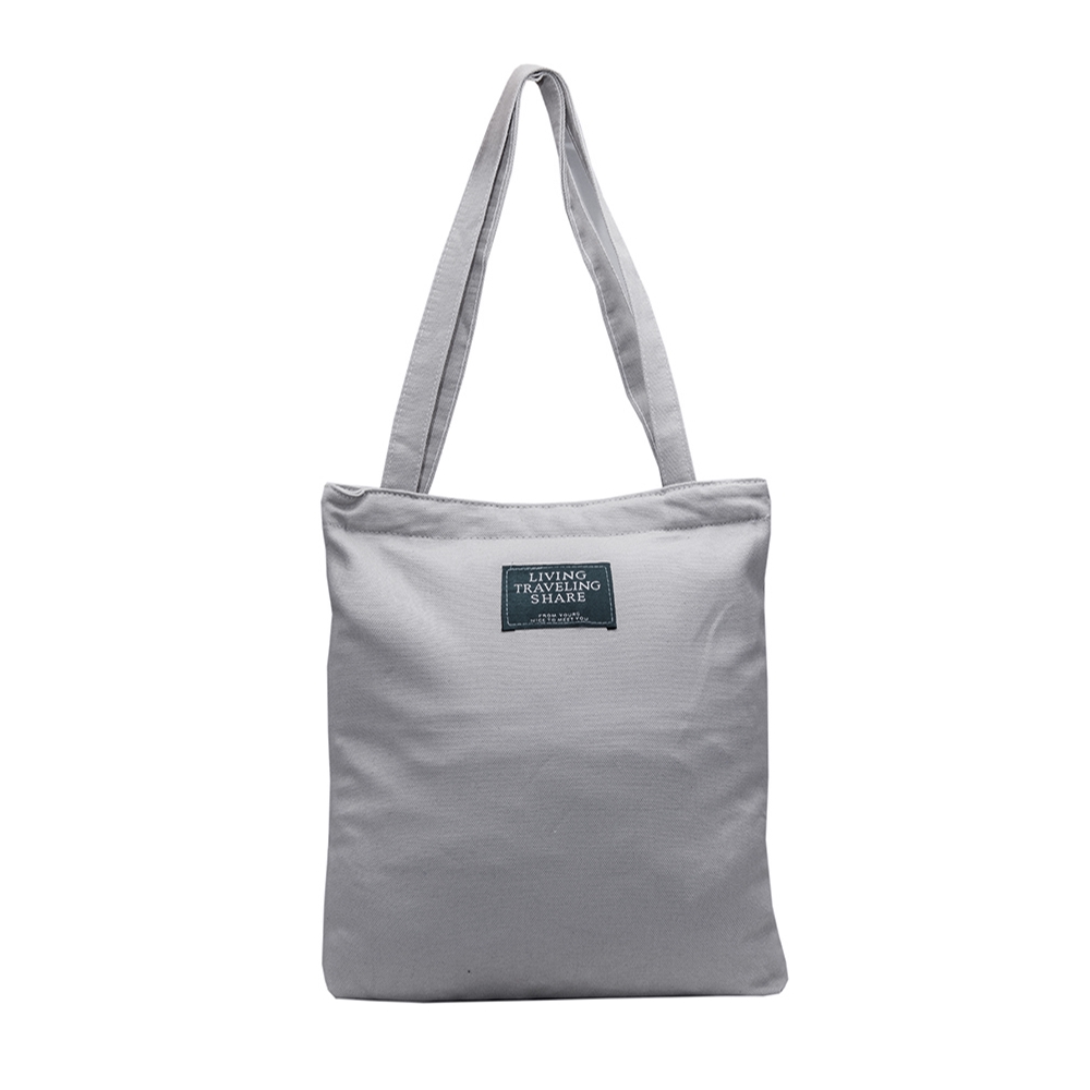 Túi Vải Tote Living Trắng 20x House