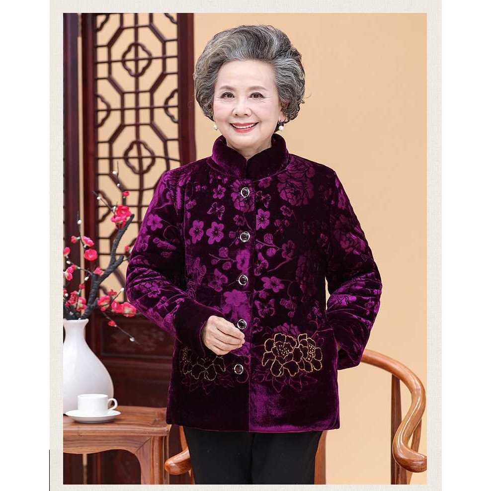 ÁO ẤM NHUNG CHO BÀ