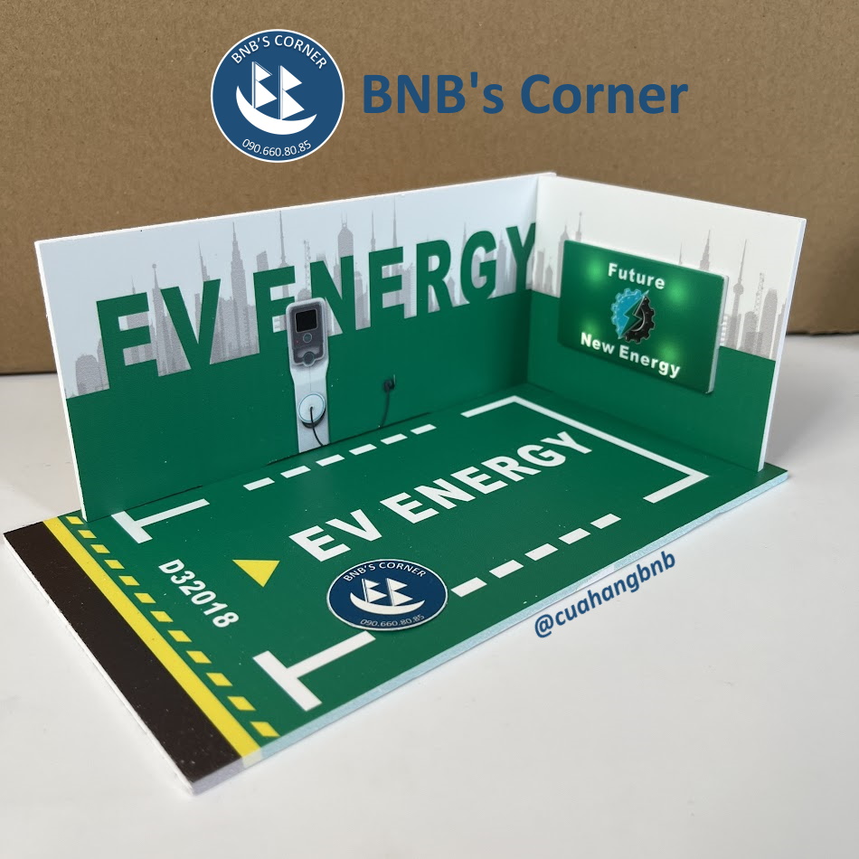 [BNB's Corner] Mô hình gara xe hơi tỉ lệ 1:32 bằng formex