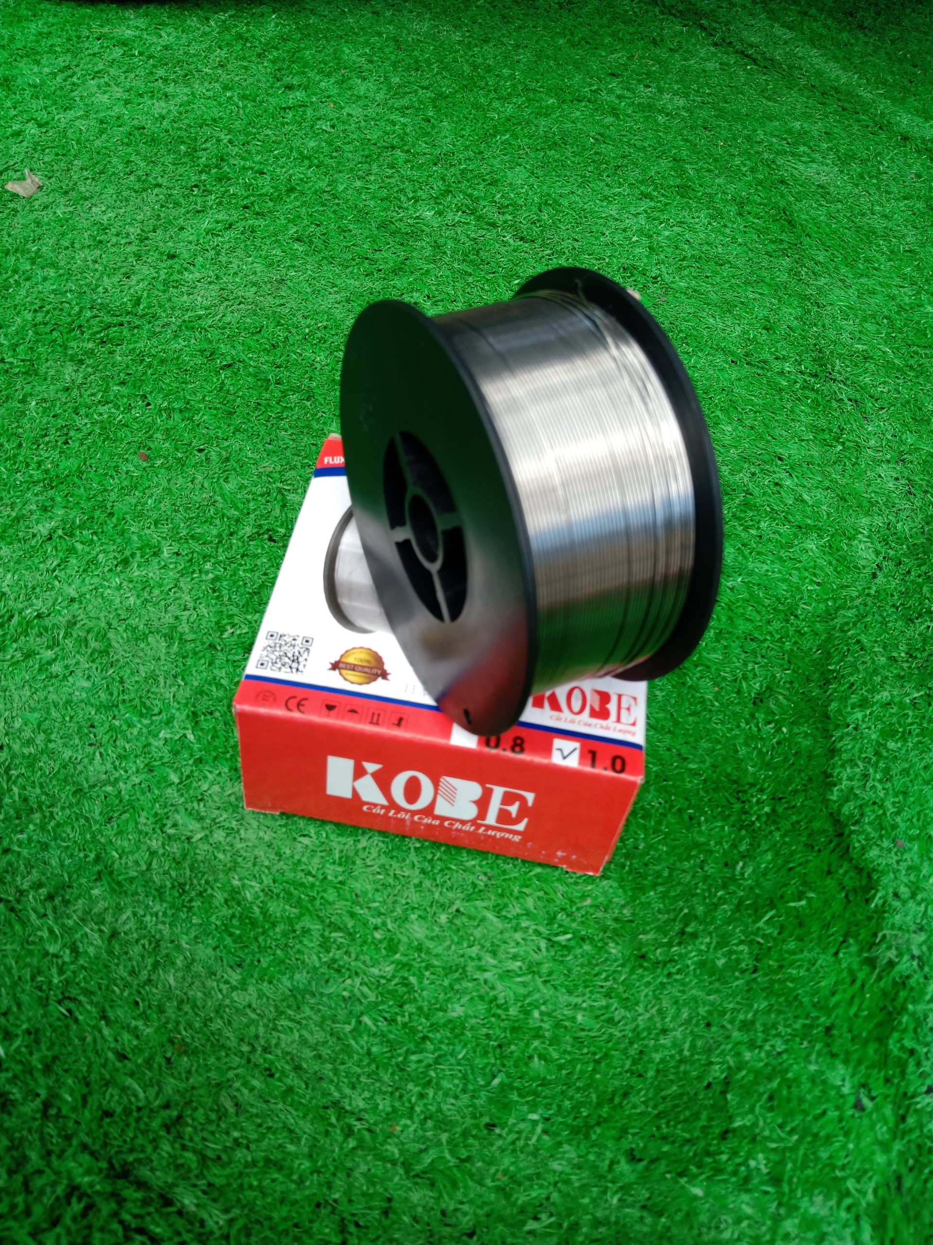 [HCM]CUỘN DÂY HÀN 1KG CHO MÁY HÀN MIG KHÔNG DÙNG KHÍ 0.8mm