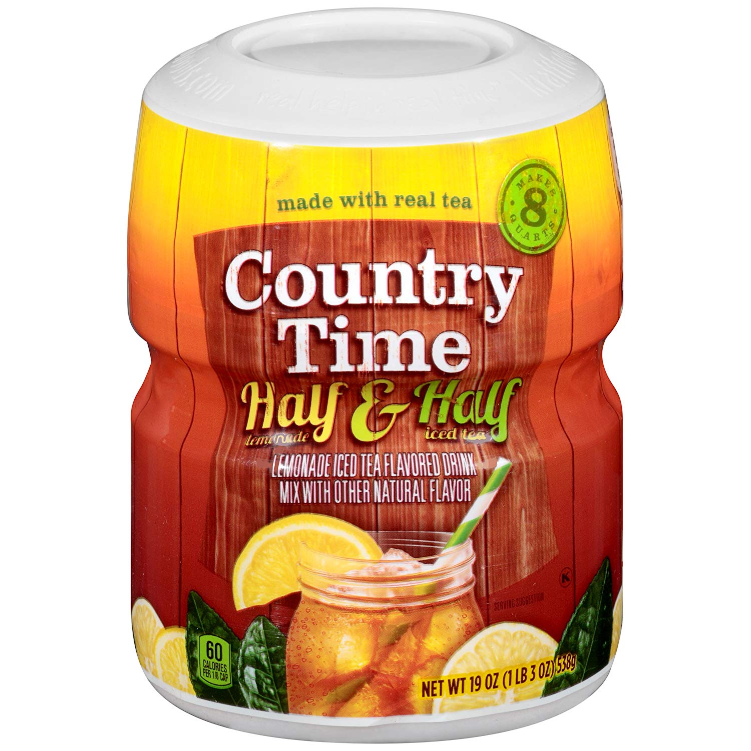 Bột Trái Cây Country Time Chanh Vàng-538gr