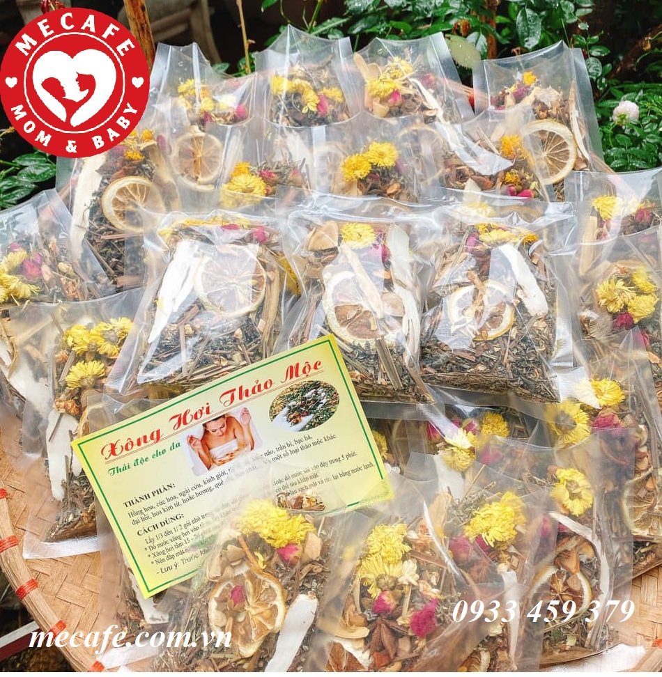 [HCM]Thảo mộc xông mặt sau sinh Handmade (12 lần xong)
