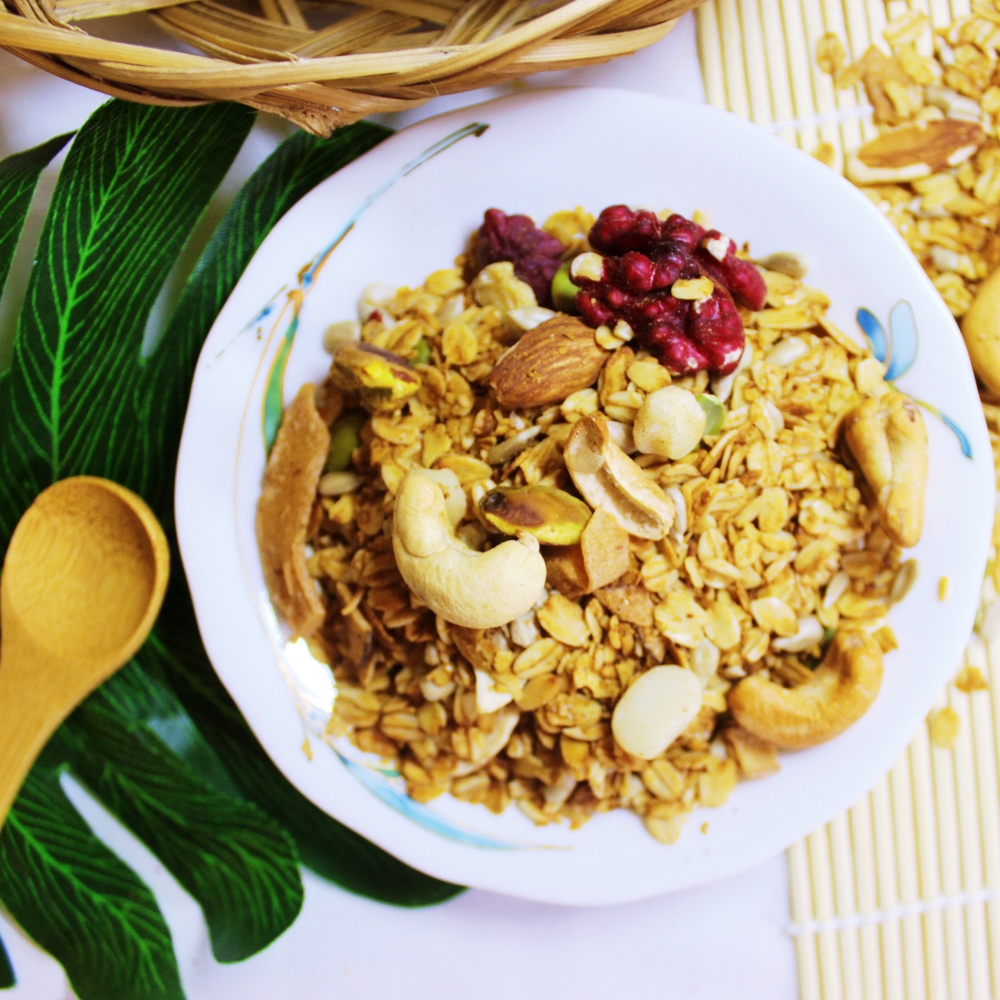 Granola siêu hạt - Ngũ cốc dinh dưỡng