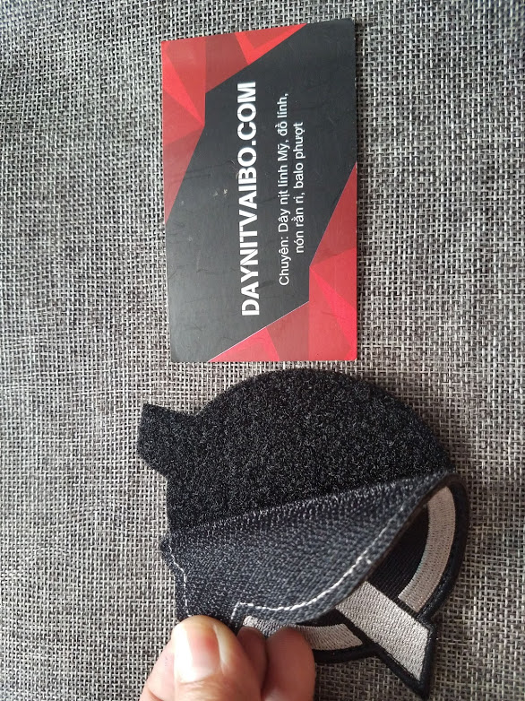 Tem dán patch velcro dạng hook loop phong cách lính Mỹ màu rằn ri xanh multicam