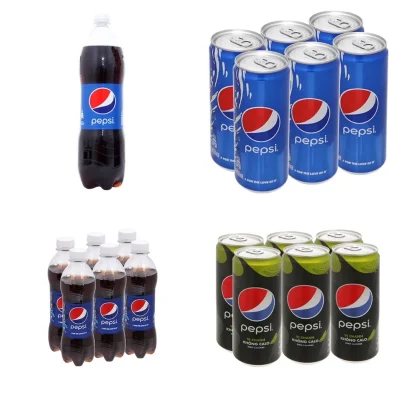 Nước ngọt có gas Pepsi đủ loại có Pepsi vị chanh không Calo