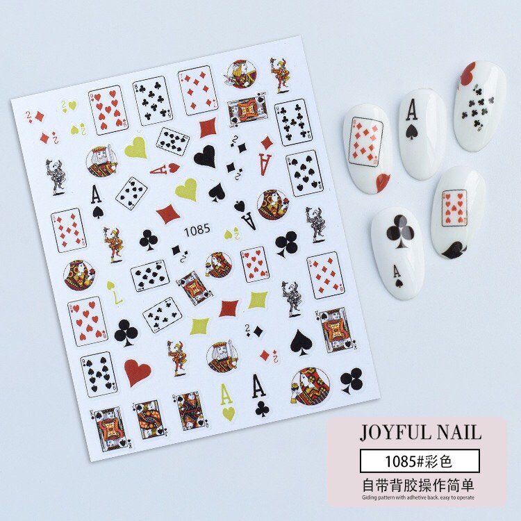 Sticker trang trí nail -JO