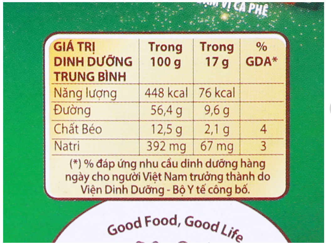 Cà phê sữa NesCafé 3 in 1 đậm vị cà phê 340g