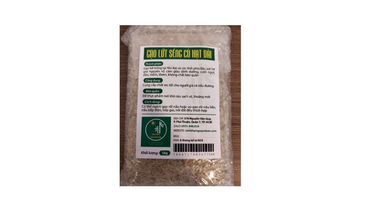Gạo lứt séng cù mù can chải yên bái 1kg