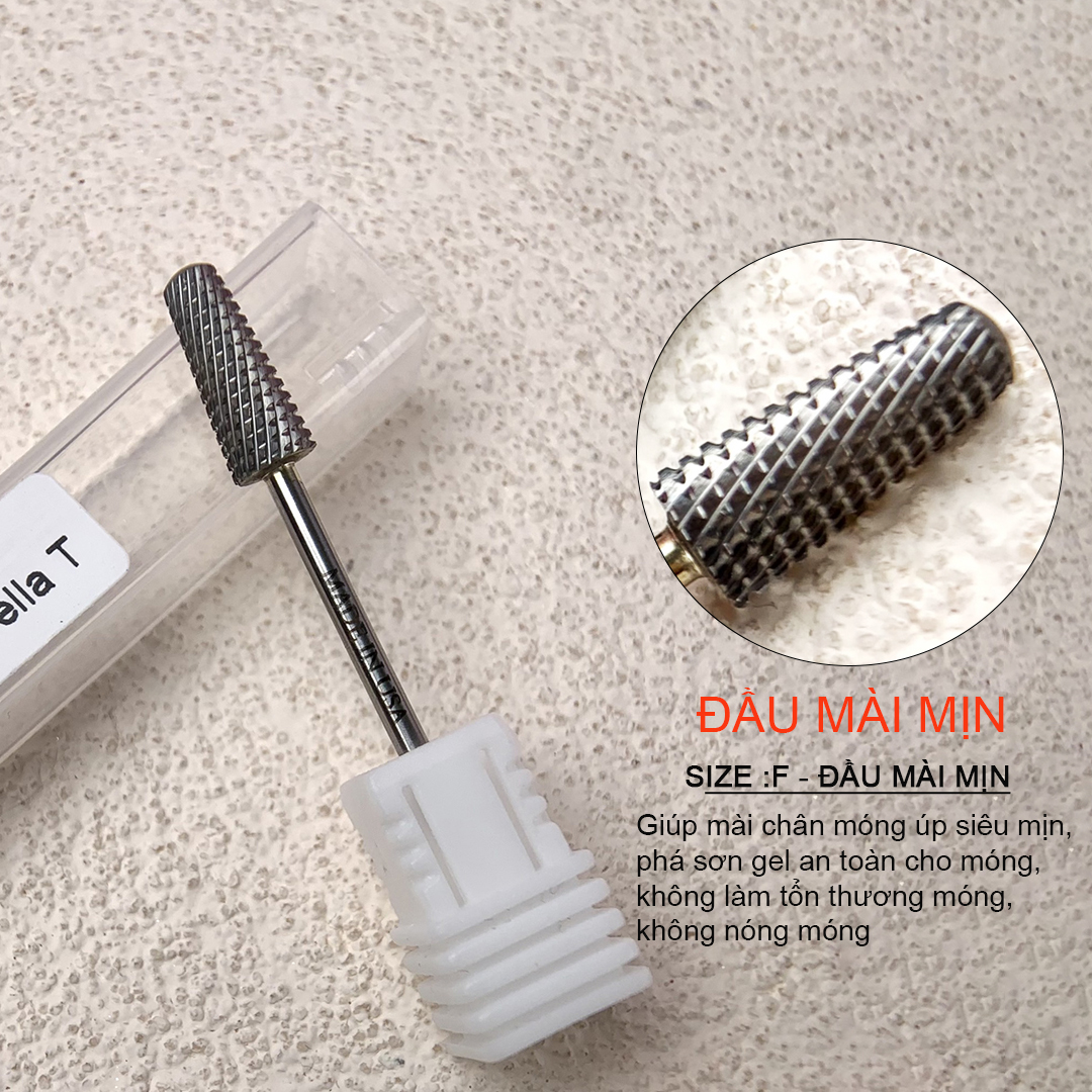 Đầu mài mịn da nail titan siêu êm