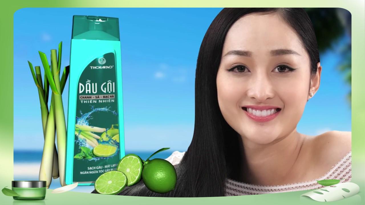 Dầu gội chanh sả bạc hà Thorakao 400ml