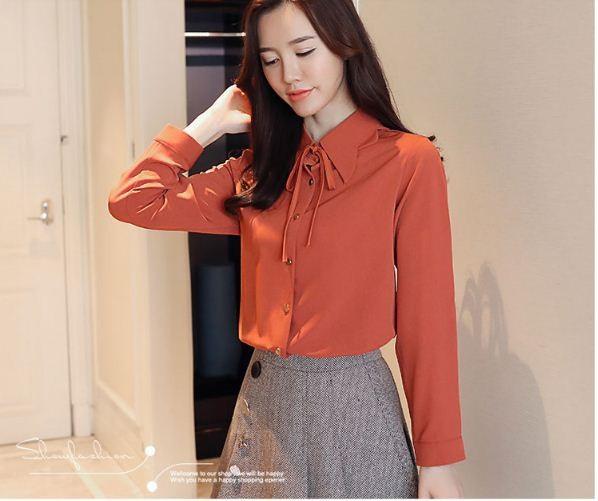 Áo cổ gợn sóng Nana kèm ảnh thật