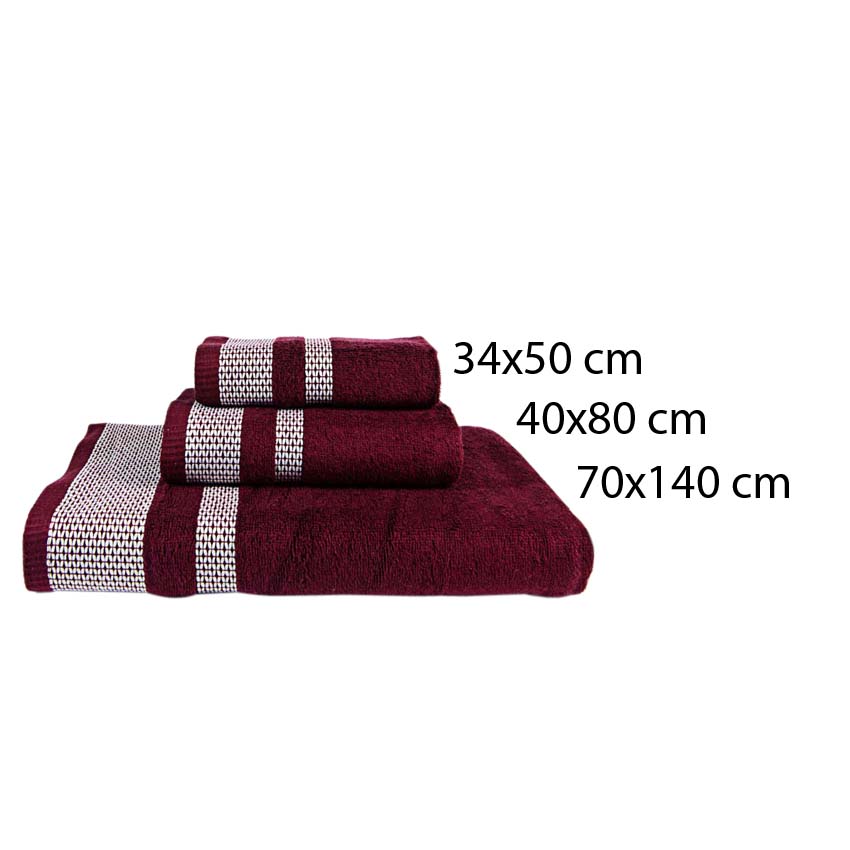Mollis khăn mặt cotton FM1K kt 40x80 cm