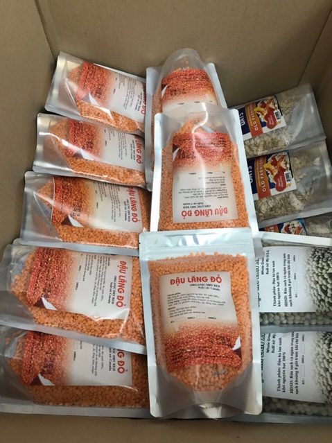 500g đậu lăng đỏ Canada