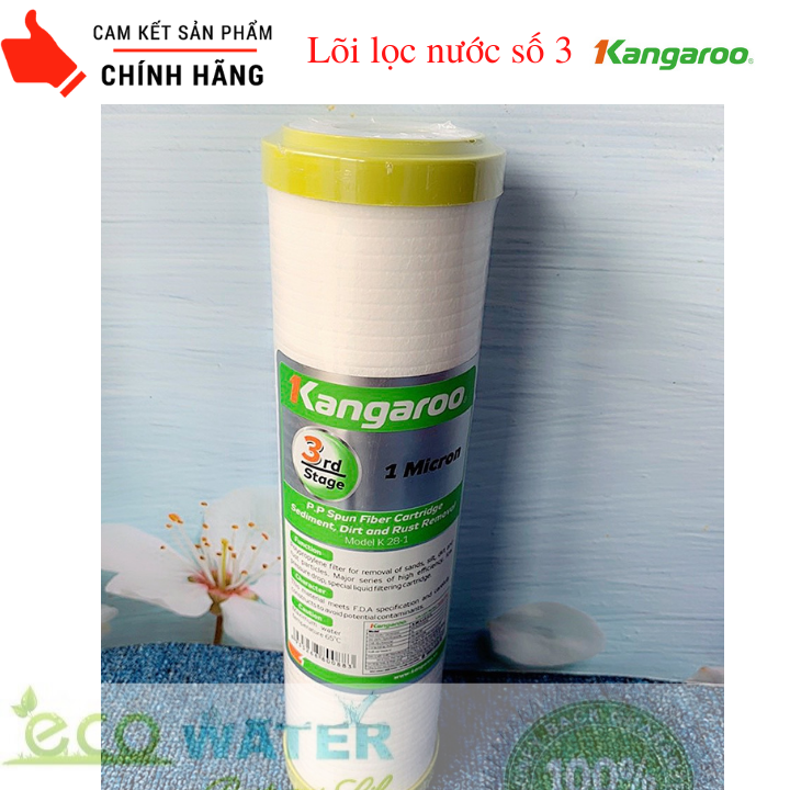 Lõi lọc nước kangaroo - Lõi lọc nước số 3 kangaroo
