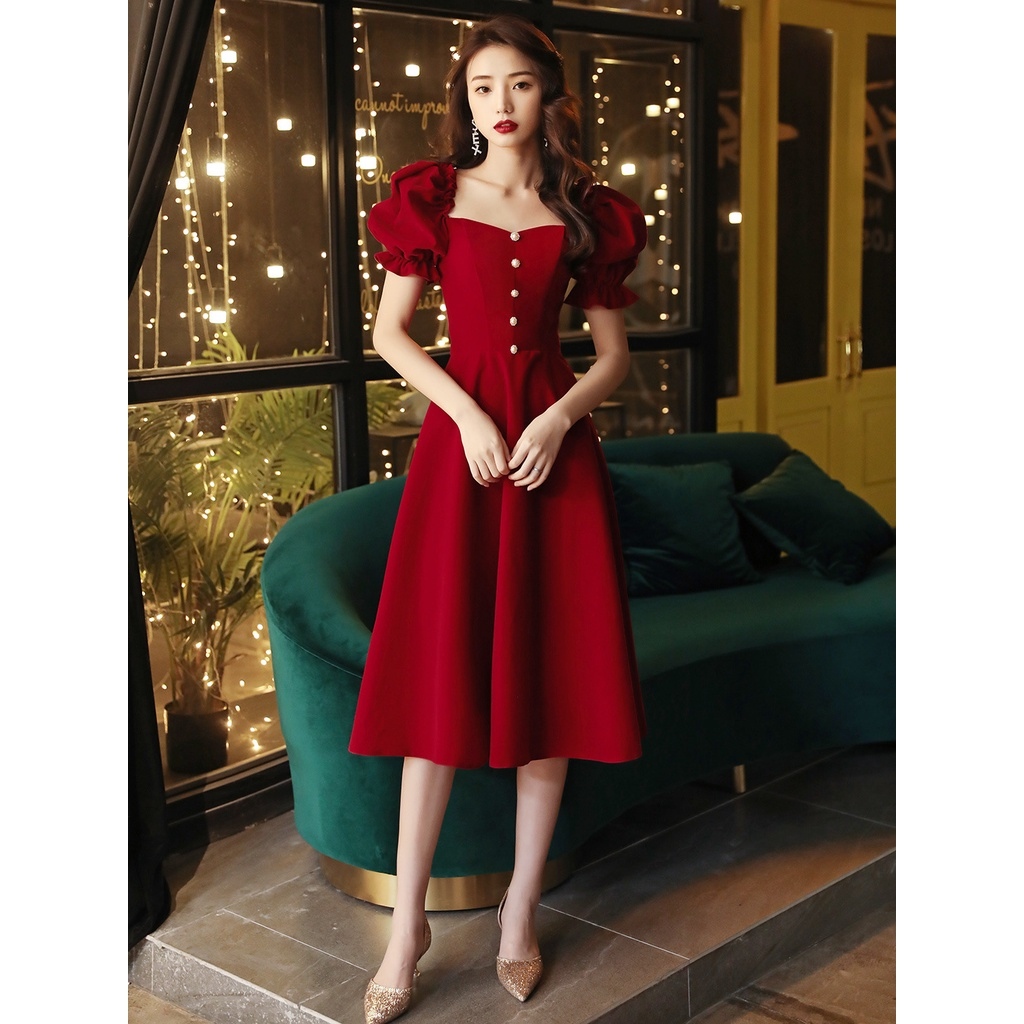 Mới) Mã A6559 Giá 780K: Váy Đầm Liền Thân Nữ Zhout Dáng Ôm Body Gợi Cảm  Sexy Tay Phồng Hàng Mùa Hè Phong Cách Hàn Quốc Cổ Chữ V Thời Trang Nữ