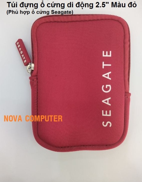 Bảng giá Túi đựng ổ cứng di động 2.5 Màu đỏ/ Màu đen  (Phù hợp ổ cứng Seagate) Phong Vũ
