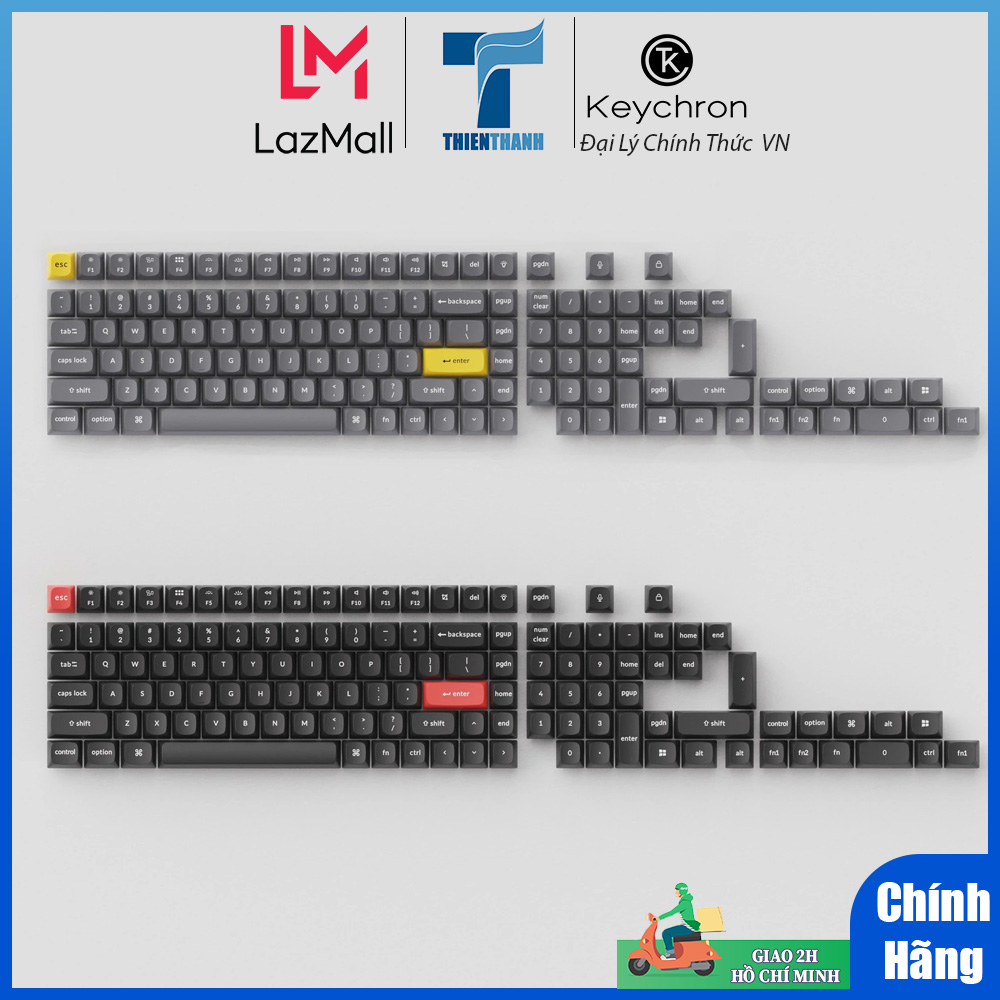 Nút Bàn Phím Cơ Keycap Keychron Double Shot PBT OSA