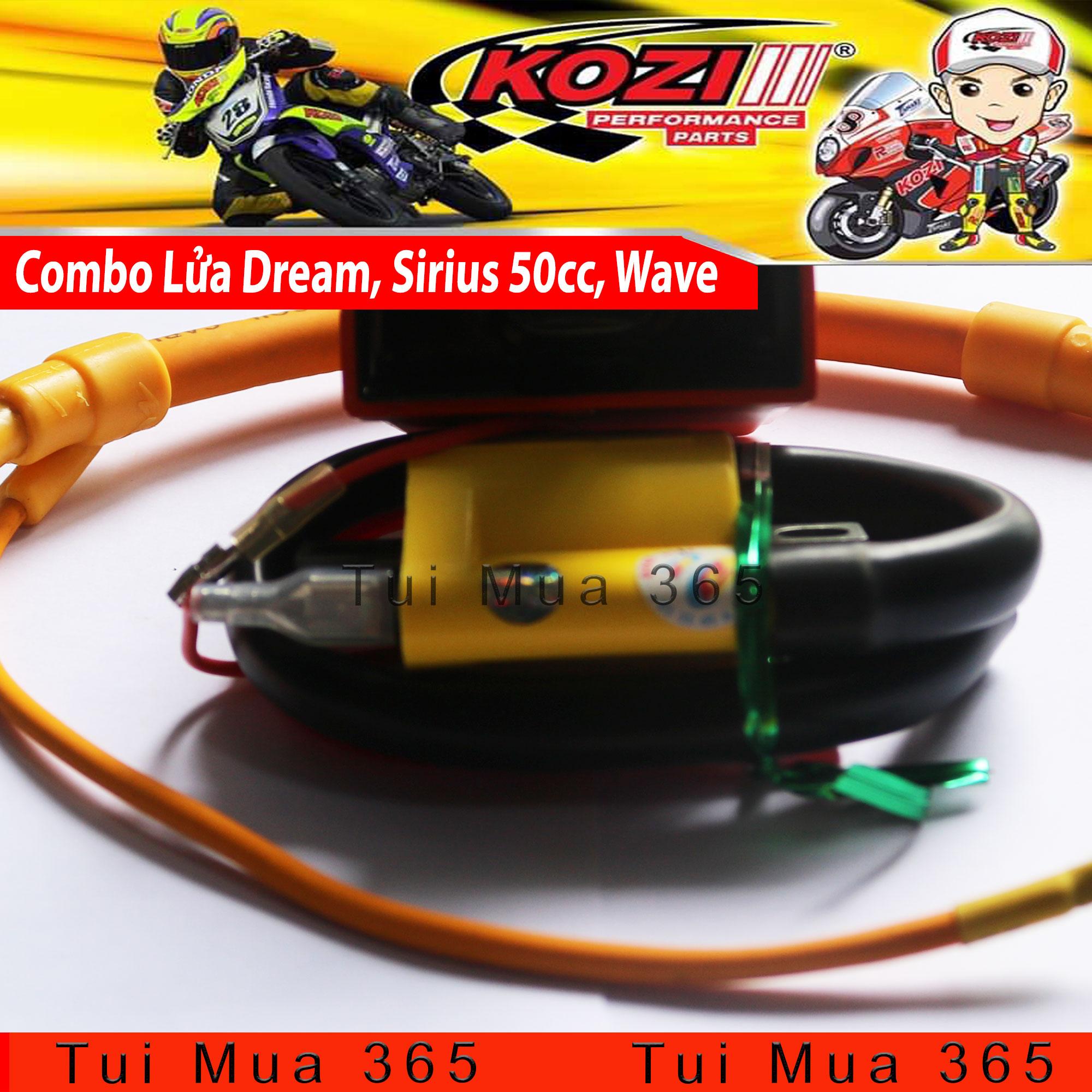 [HCM]Bộ Lửa Độ Kozi cho Dream Wave 100 Elegant 110cc Sirius 50cc, Wave 50