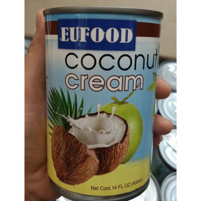 Nước cốt dừa thái coconut cream lon 400 ml