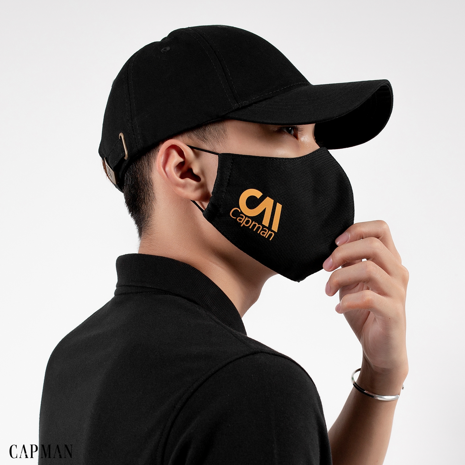 Mũ lưỡi trai trơn basic CAPMAN CLUB nam nữ unisex CM99