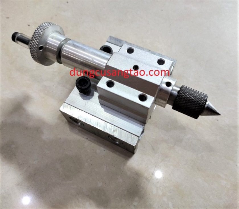 Bộ chống tâm chế máy tiện mini