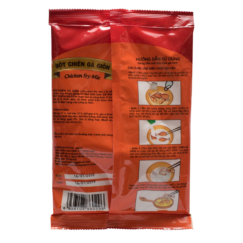 BỘT CHIÊN GÀ GIÒN 200 GR