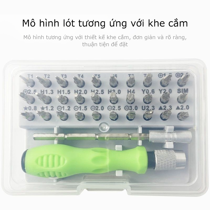 Bộ Tua Vít Đa Năng Xịn 25 Chi Tiết