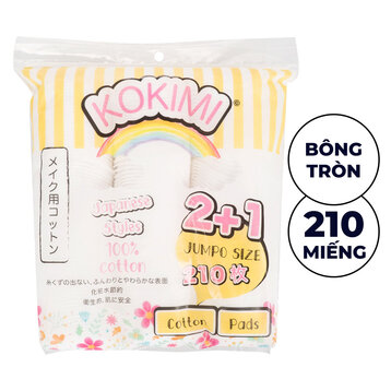 Bông Tẩy Trang Mihoo Kokimi ( 155 -210 -240 Miếng )