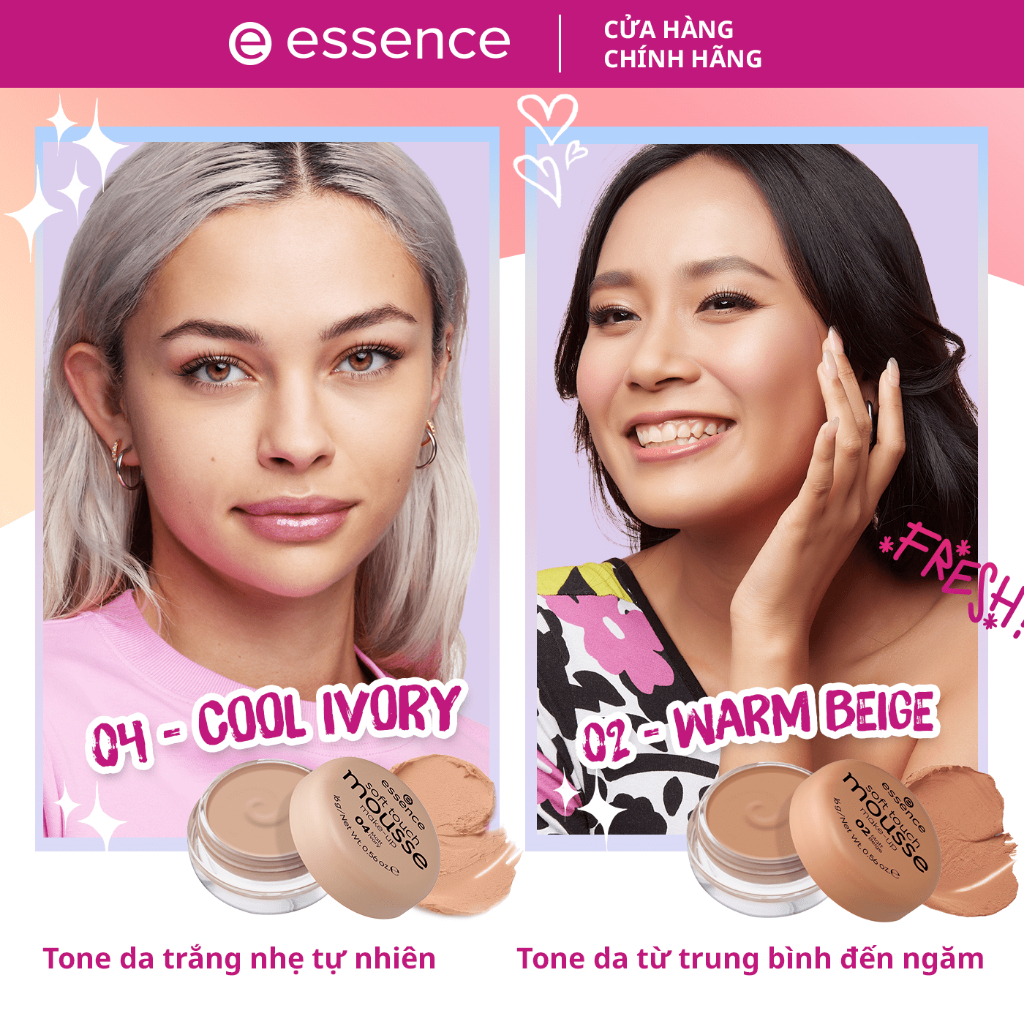 Phấn Tươi Essence Soft Touch Mousse