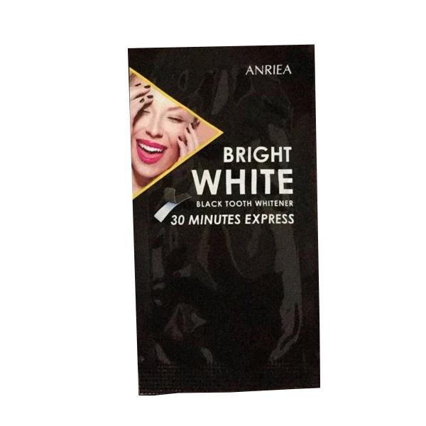[Miếng lẻ] Miếng Dán Trắng Răng Anriea Black Tooth Whitening - 30 Minutes Express