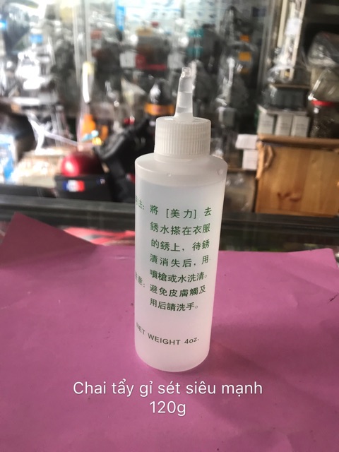 Chai tẩy gỉ sét đồ dùng kim loại siêu mạnh