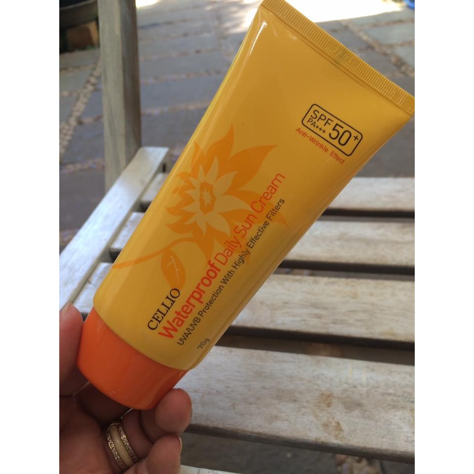 Kem Chống Nắng Cellio SPF 50PA+