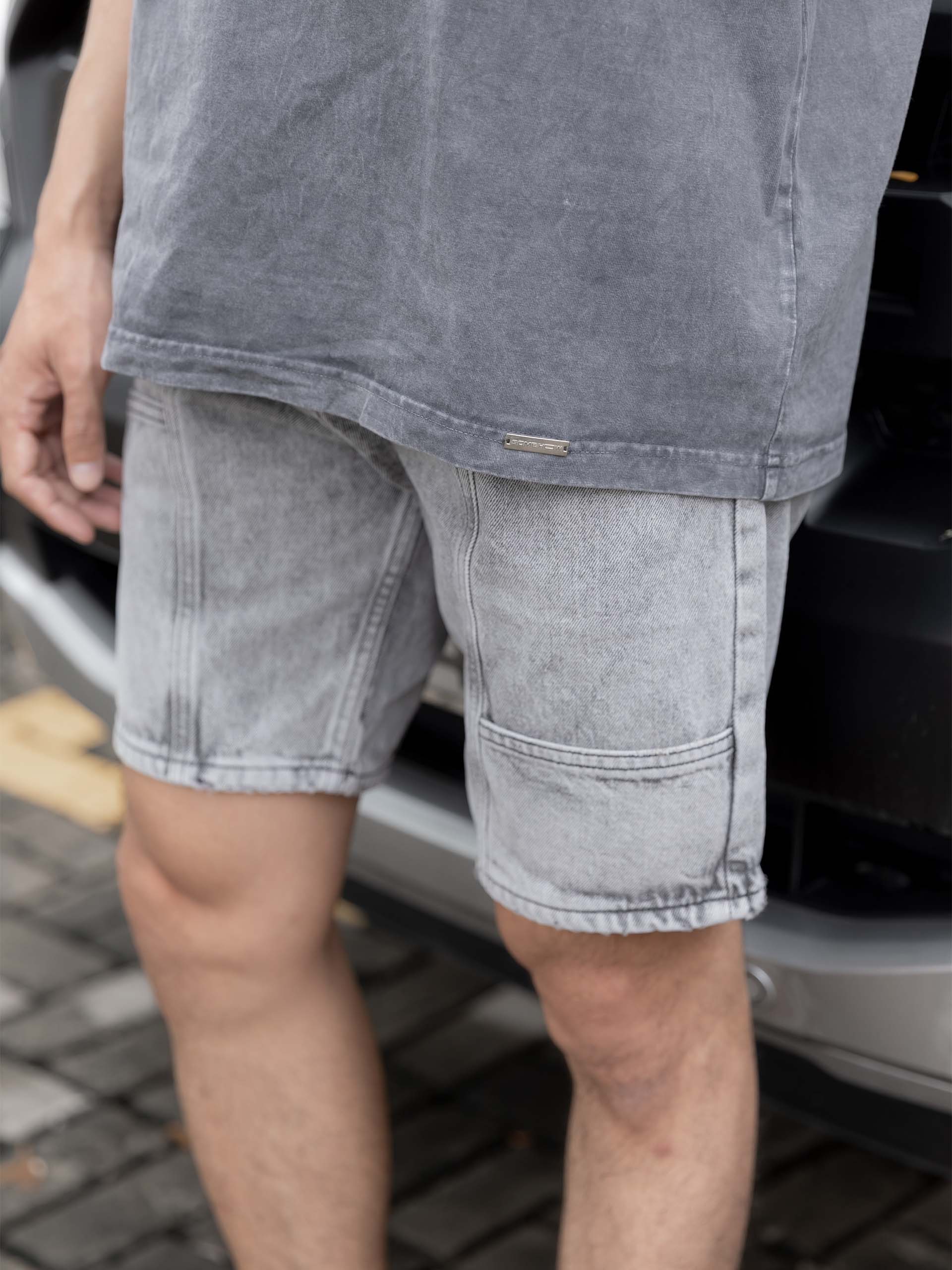 Quần Short Nam SlimStraight Jean , QD003495_SOMEHOW