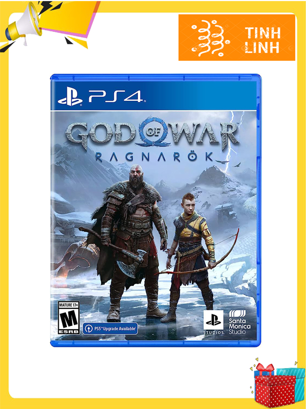 Đĩa game ps4 god of war: ragnarok