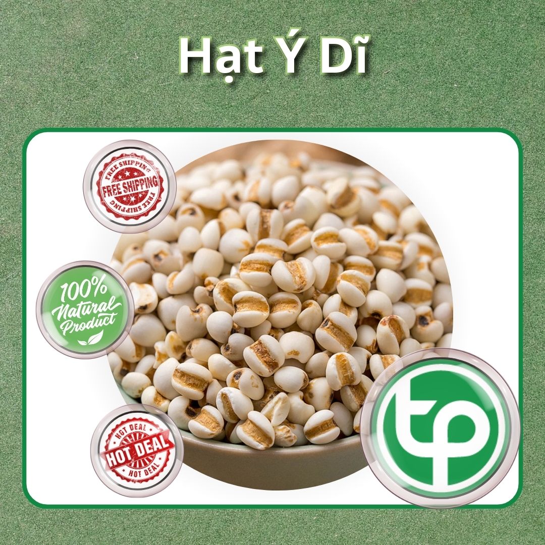 Hạt bo bo (ý dĩ) khô 1kg - Tấn Phát - Hạt hữu cơ cao cấp - Hỗ trợ ăn kiêng cực kỳ hiệu quả