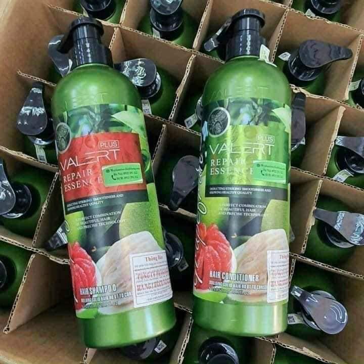 Combo dầu gội xả tinh chất bưởi Grapefruit Valert