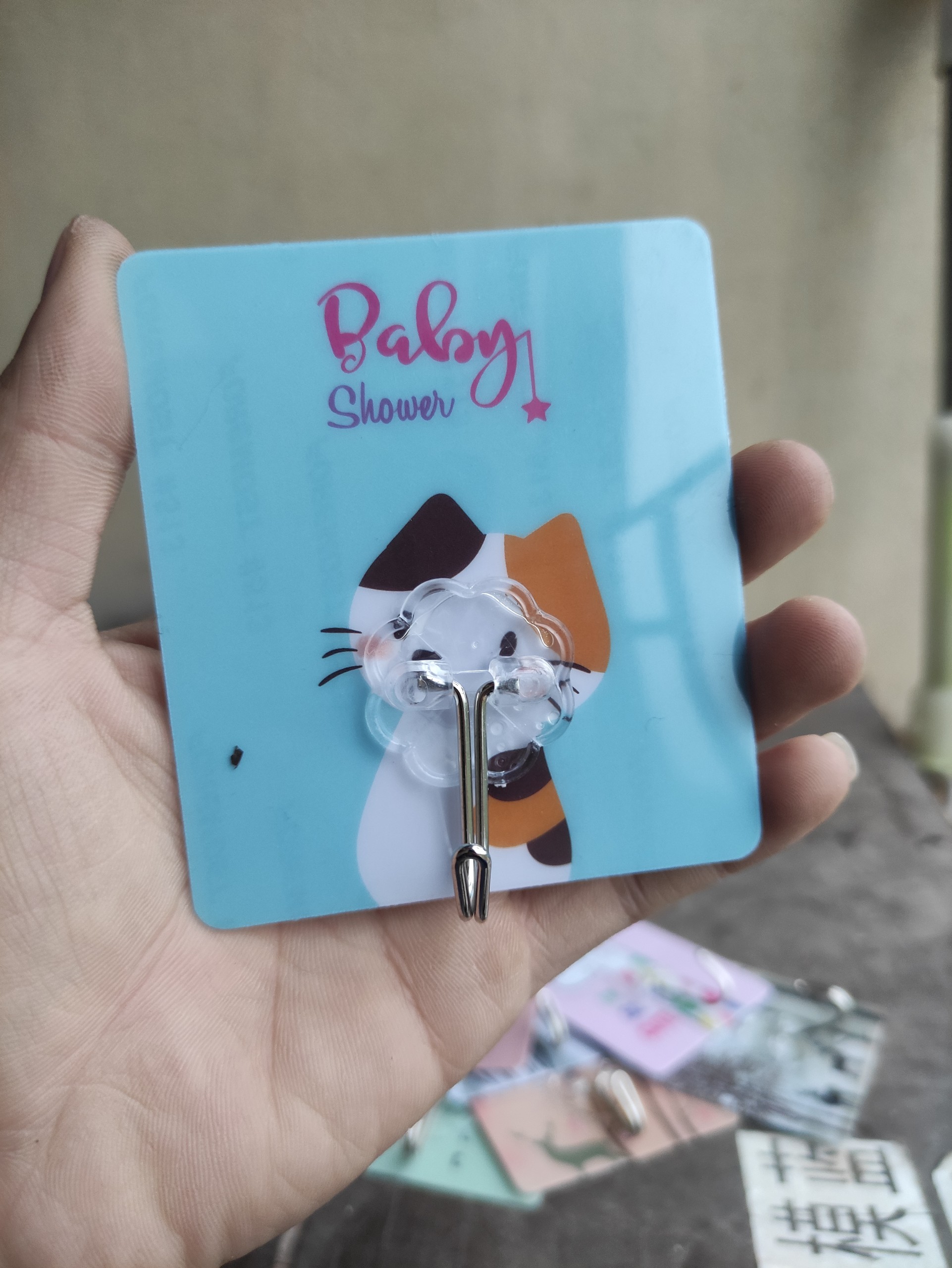 Combo 20 móc dán tường in hình 3D siêu bền chắc cute
