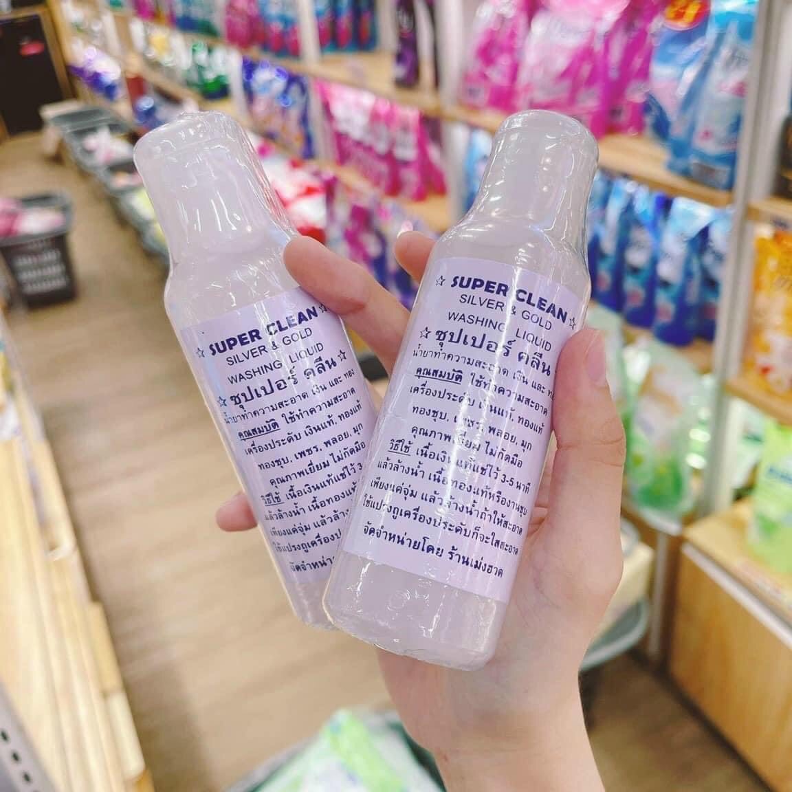 01 Chai Nước Rửa Trang Sức, Vàng Bạc Thái Lan 120ml
