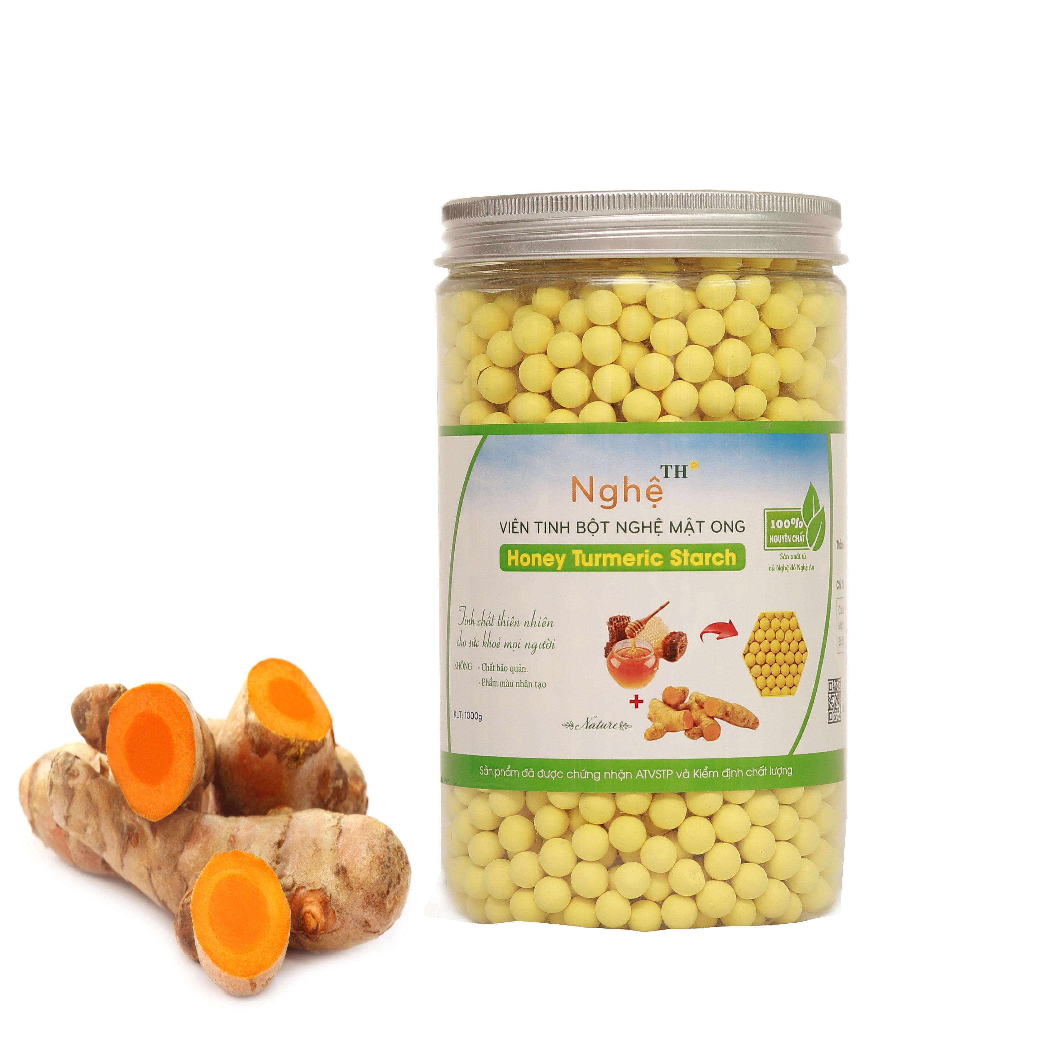 Tinh bột nghệ mật ong nguyên chất mới sản xuất năm 2024