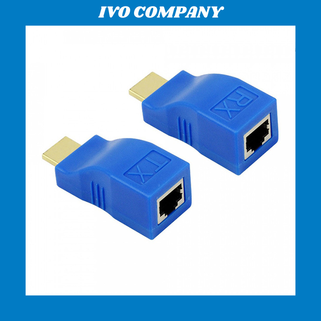 Bộ Chuyển Đổi HDMI Sang LAN 30m RJ45