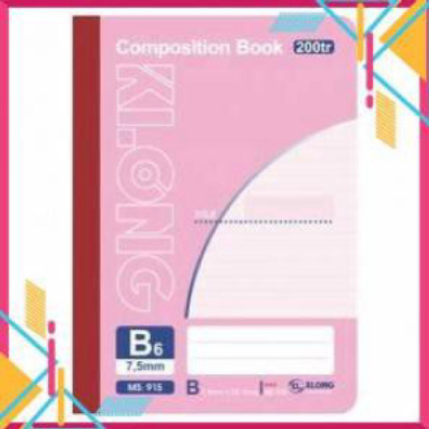 Sổ may KLONG B6 200tr ,DL58; MS: 915